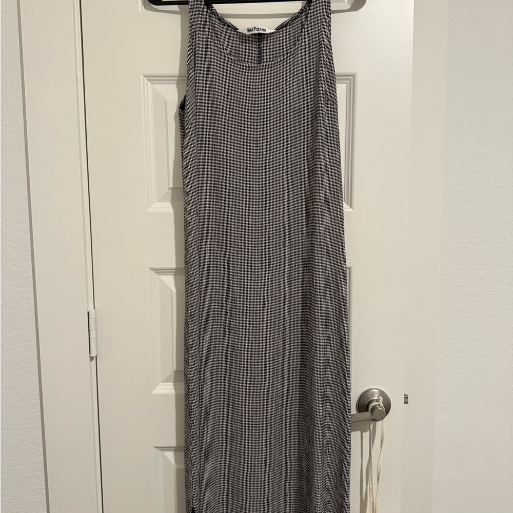 Nina Piccalino Black and White Maxi Dress